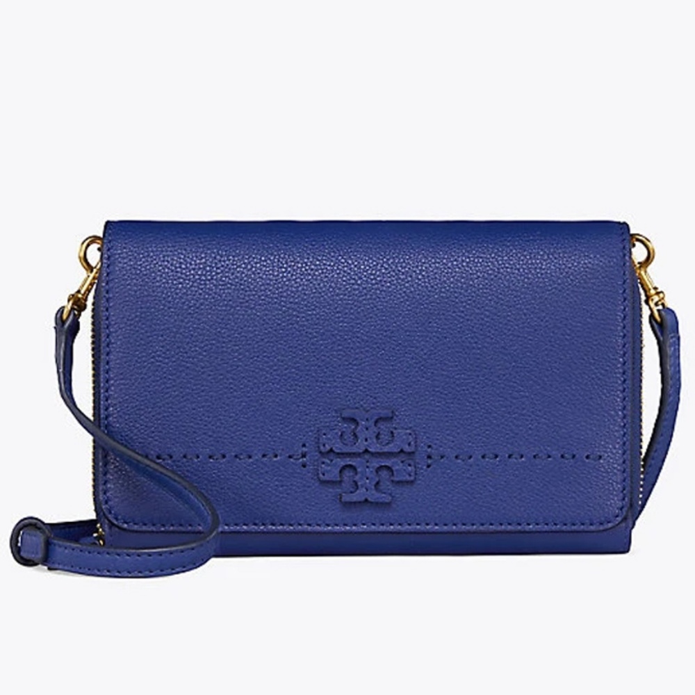 MCGRAW FLAT WALLET CROSS-BODY